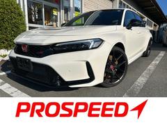 シビック タイプR 冠水歴車9インチナビTVバックカメラETC車載器付BTオーディオ対応VTECターボセンシング衝突軽減ブレーキアダプティブクルコン禁煙車メンテノート取説付ブラインドスポットモニターフルLEDヘッド6MT 中古車画像