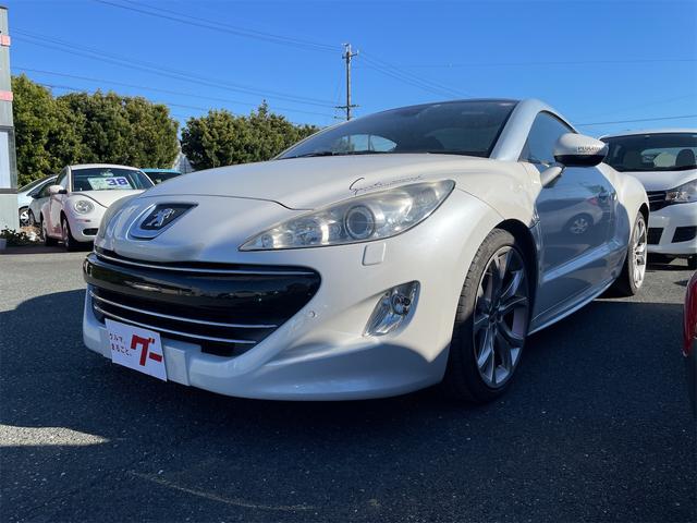 プジョー ＲＣＺ ベースグレード　ＥＴＣ　バックカメラ　ナビ　ＴＶ　ＡＴ　キーレスエントリー　シートヒーター　アルミホイール　革シート　パワーシート　ＣＤ　ＤＶＤ再生　ミュージックプレイヤー接続可　エアコン