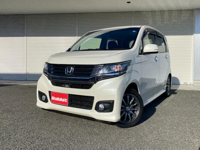 ホンダ Ｎ－ＷＧＮカスタム Ｇ　Ｂカメラ・純正ナビ・フルセグ・Ｂｌｕｅｔｏｏｔｈ・ＥＴＣ・純正フリップダウンモニター・ＨＩＤ・フォグ・純正１４ＡＷ・スマートキー・オートライト・フル装備・Ｗエアバッグ・ＡＢＳ・ＣＤ・ＤＶＤ再生