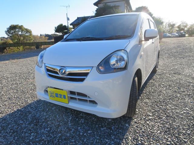 ミライース　Ｘ　ナビ付　車検令和９年１２月迄！ キーレス　バックカメラ付き