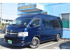 レジアスエースバン スーパーロングワイドDX GLパック 3.0Lディーゼルターボ リアクーラー・リアヒーター付き 純正ナビ(走行中TV視聴可!) 車検対応社外17インチアルミホイール(ブラックダイアモンド)&ホワイトレタータイヤのナスカープラス! 中古車画像