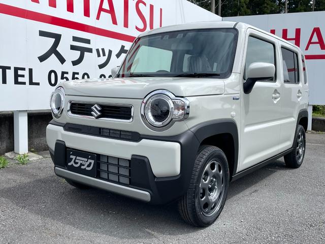 ハイブリッドＧ　届出済未使用車　アダプティブコントロール　レーンアシスト　衝突被害軽減システム　オートライト　ＬＥＤヘッドランプ　スマートキー　アイドリングストップ　電動格納ミラー　シートヒーター　ＣＶＴ