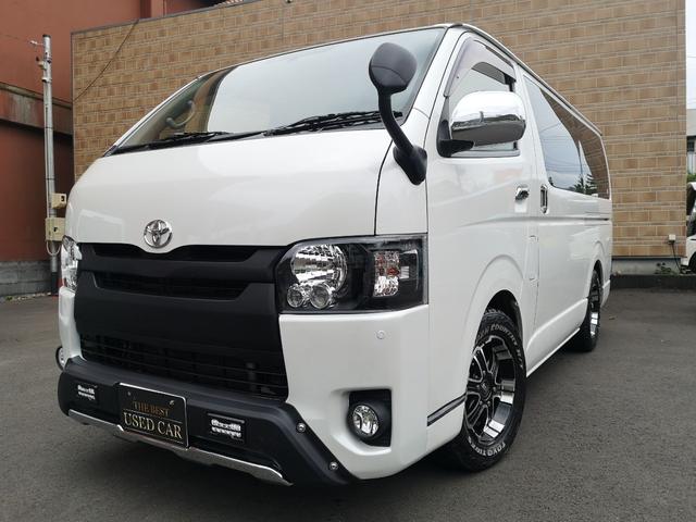 トヨタ ハイエースバン ロングスーパーＧＬ　４ＷＤ　３型後期　４型フェイス