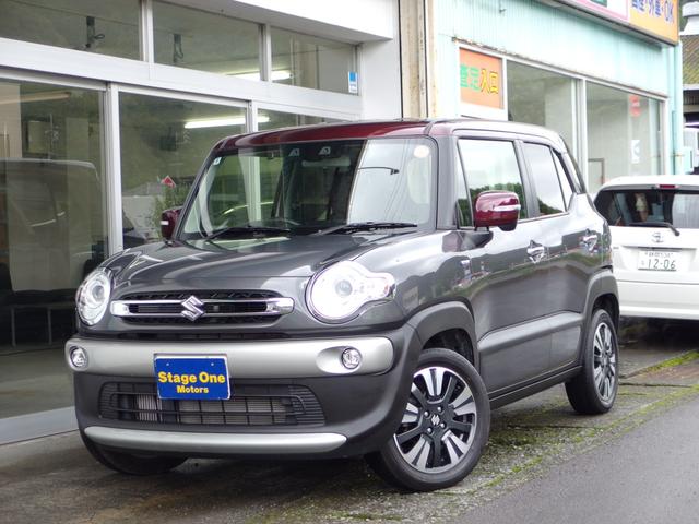 クロスビー(スズキ) ハイブリッドMZ ユーザー買取・ワンオーナー・禁煙車・純ワイドナビ・全方位カメラ・ETC・フルセグ・LEDヘッド・純16AW・ハーフレザー&シートヒーター・レーダークルーズ&ブレーキ・ブラウンアクセントPKG・後期 中古車画像