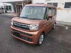 スペーシア ハイブリッドX セーフティプラスパッケージ装着車全方位モニター付メモリーナビゲーション+スズキコネクト対応通信機装着車 中古車画像