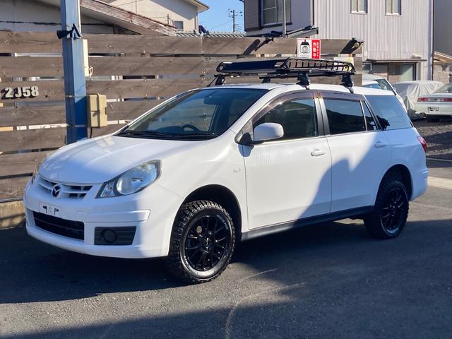 マツダ ファミリアバン ＧＸ　リストアップ　ルーフキャリア　４ＷＤ