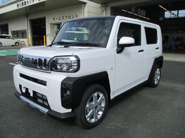 タフト ダイハツ ｇ クロムベンチャー ５ドア ｃｖｔ プッシュスタート スマアシ ｌｅｄヘッドランプ フォグランプ ｓｒｓエアバック 純正ナビ リアカメラ 電動パーキングブレーキ スカイフィィールトップ シートヒーターの中古車詳細 中古車検索ならkurutown