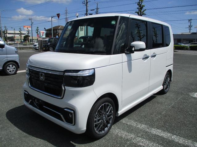 Ｎ−ＢＯＸカスタム(ホンダ) ターボ　５ドア　ＣＶＴ　ターボ　プッシュスタート　ＬＥＤヘッドランプ・フォグランプ　ホンダセンシング 中古車画像