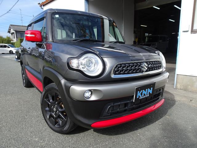 クロスビー(スズキ) ハイブリッドMZ 全方位カメラ付き純正8インチナビ デュアルセンサーブレーキサポート 4WD LEDヘッドライト フロントシートヒーター パドルシフト ブルートゥース ドラレコ ビルトインETC ワンオーナー禁煙車 中古車画像