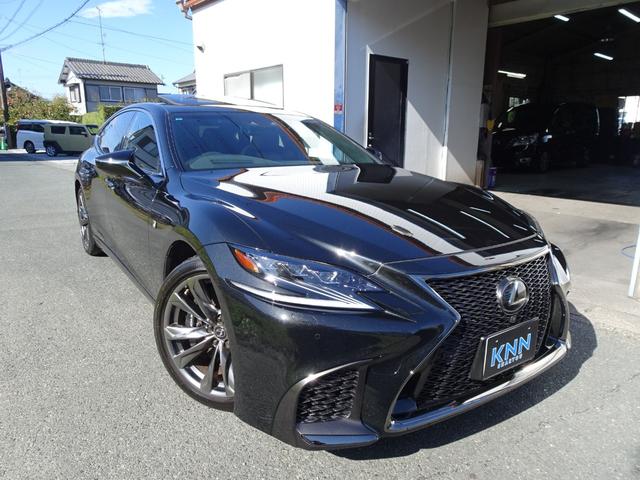 ＬＳ(レクサス) ＬＳ５００　Ｆスポーツ　サンルーフ　パノラミックビュー　マークレビンソン　ＴＶキャンセラー　衝突軽減システム　ドラレコ　デジタルミラー　ＨＵＤ　黒革シート　ベンチレーション　レーダークルーズ　メーカーナビ　第三者機関鑑定済み 中古車画像