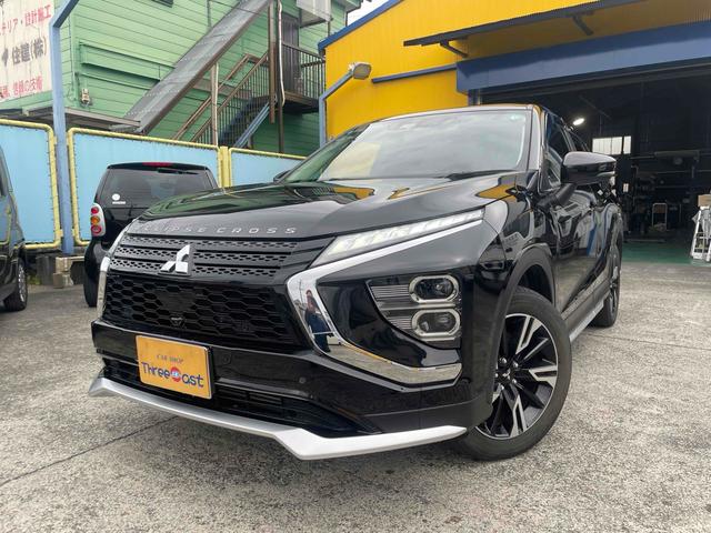 エクリプスクロス(三菱) Ｇ　クリアランスソナー　オートクルーズコントロール　レーンアシスト　衝突被害軽減システム　ナビ　ＴＶ　オートライト　ＬＥＤヘッドランプ　アルミホイール　スマートキー　アイドリングストップ　電動格納ミラー 中古車画像