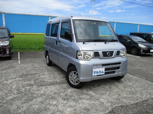 日産 ＮＶ１００クリッパーバン ＤＸ　両側スライド　ハイルーフ　パワステ　エアコン　整備記録簿　新車保証書　社外１２アルミ