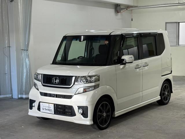 NBOXカスタム（ホンダ）Ｇ・ターボパッケージ　ナビフルセグＢカメラＥＴＣＨＩＤＡＷ　バツクカメラ　フルセグテレビ　パワーウインドウ　スマートキープッシュスタート　ナビ＆ＴＶ　ＥＴＣ付き　ＥＳＣ　キーレスエントリー　オートクルーズコントロール 中古車画像