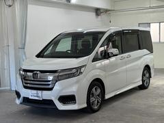 ステップワゴンスパーダ e:HEVスパーダGホンダセンシング ナビフルセグBカメラETCLEDAW ウォークスルー LEDライト ドライブレコーダ 横滑り防止装置 クルーズコントロール USB接続 DVD再生可能 ナビ&TV キーレス ワンオーナー スマートキー 中古車画像