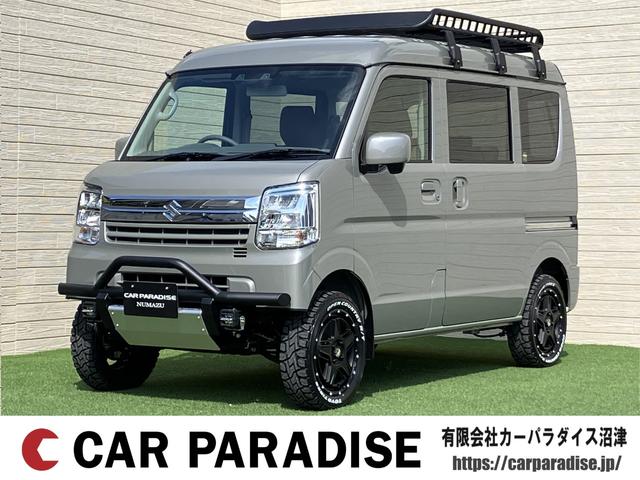 ジョインターボ　届出済み未使用車　パートタイム４ＷＤ　プッシュスタート　スマートキー　電格ミラー　アクセサリーソケット　シートヒーター　オートライト