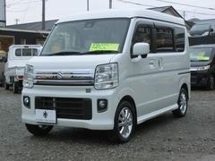 エブリイワゴン PZターボ ターボ 衝突軽減ブレーキ 電動スライドドア ナビDTV ブルートゥース バックカメラ ETC スマートキー プッシュスタート HID 中古車画像