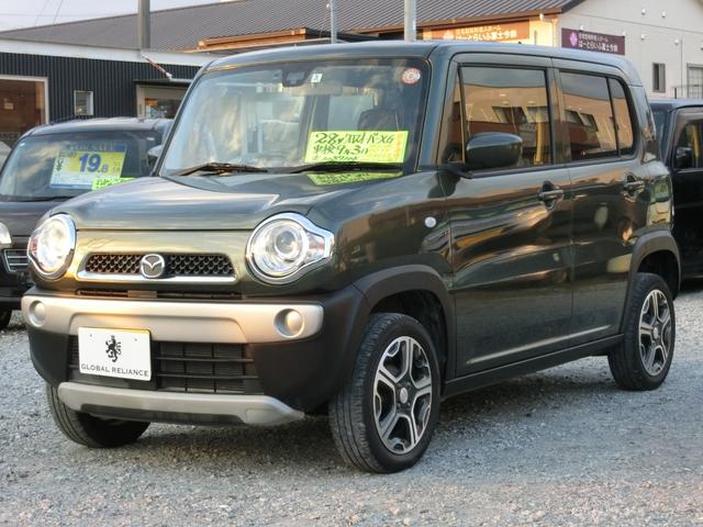 フレアクロスオーバー(マツダ) ＸＧ　軽減ブレーキ　アイドリングストップ　ナビＤＴＶ　ブルートゥース　ＥＴＣ　シートヒーター　スマートキー　プッシュスタート　ＨＩＤ 中古車画像