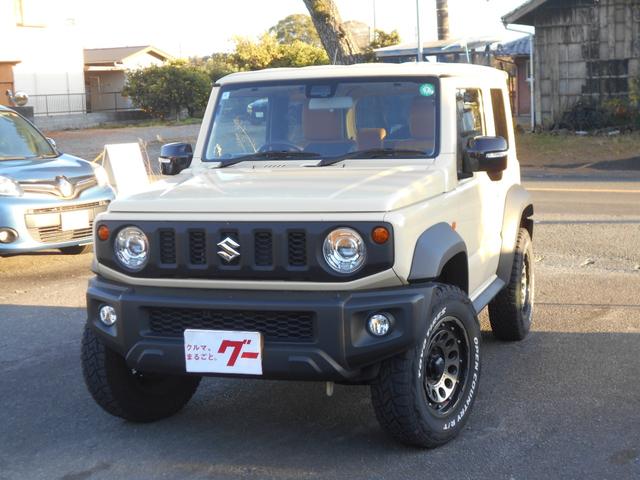 ジムニーシエラ(スズキ) ＪＣ　リフトアップ　Aftermarket１６インチアルミ　レザー調シートカバー　８インチナビフルセグＴＶ　Ｂカメラ　ＥＴＣ　スマートキー 中古車画像