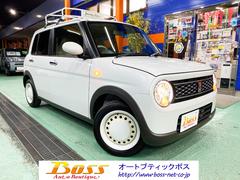 スズキ　アルトラパン　モード　届出済未使用車　デュアルカメラブレーキサポート装着車　新品クラシックタイプルーフラック