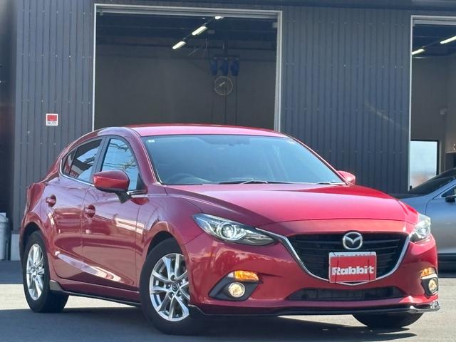 アクセラスポーツ(マツダ) １５Ｓ　純正ナビ　Ｂカメラ　フロント　サイド　リアエアロ　ＢＴオーディオ対応　プッシュスタート　アイドリングストップ　ＥＴＣ　純正ＡＷ　保証書　取説 中古車画像