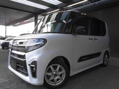 ダイハツ　タント　カスタムＲＳ　禁煙車　純正ナビ　ＤＴＶ