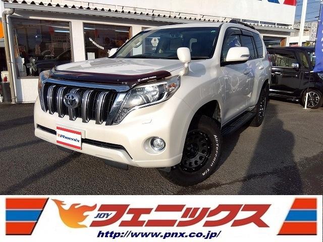 ランドクルーザープラド(トヨタ) ＴＸ☆Ｌパック☆本革☆サンルーフ☆１１型ＤＰＡ☆修無☆禁煙車　スマフォ連携ＡＬＰＩＮＥ１１型ＤＰオーディオ・ＡｐｐｌｅＣａｒ＆ＡｎｄｒｏｉｄＡｕｔｏ対応・後席ヘッドレストモニター・ＮｉｔｒｏＰｏｗｅｒ１７インチアルミ・本革・サンルーフ・クルーズコント・ＶＩＰＥＲ 中古車画像