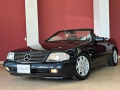 メルセデス・ベンツ　ＳＬ　ＳＬ５００　左ハンドル　黒革シート　カロッツェリアディスプレイオーディオ