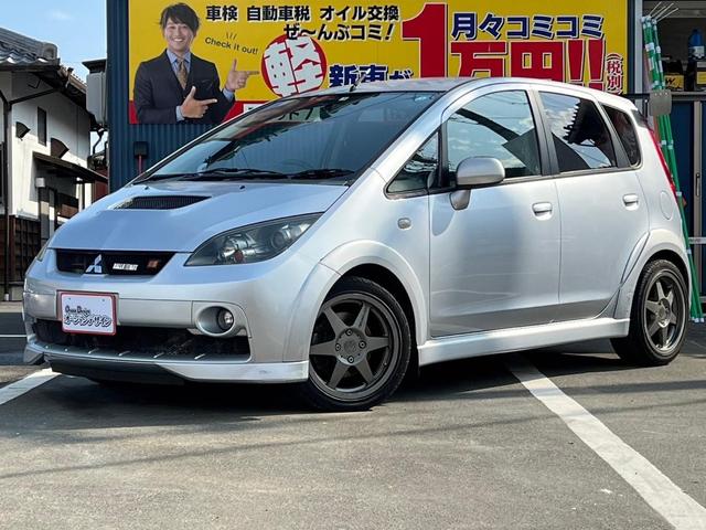 三菱 ラリーアート　バージョンＲ　ＥＴＣ装備　ターボ　　ＣＤ　　ローダウン　禁煙車　オートライト　アルミホイール　キーレス