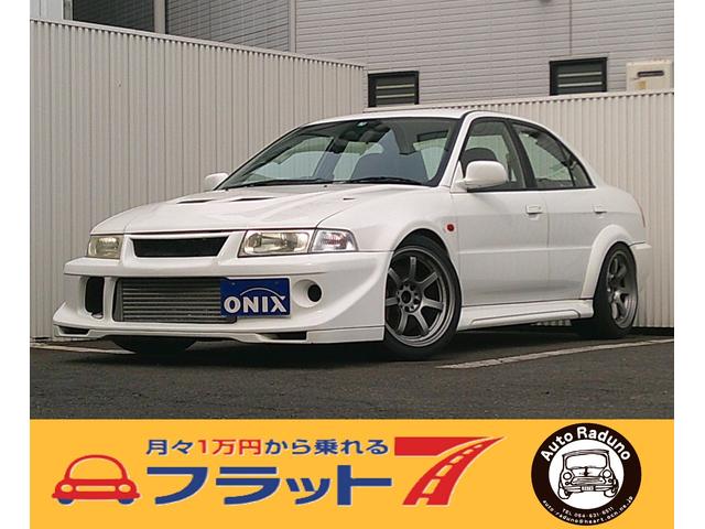 三菱 ランサー ＧＳＲエボリューションＶＩ　５速マニュアル車　ＥＴＣ　レカロシート　キーレスエントリー　社外１７インチアルミホイール　社外コンピューター