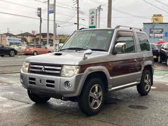 パジェロミニ エクシード 4WD アルミホイール キーレスエントリー AT 盗難防止システム 衝突安全ボディ CD ミュージックプレイヤー接続可 ABS エアコン パワーステアリング パワーウィンドウ 運転席エアバッグ 中古車画像