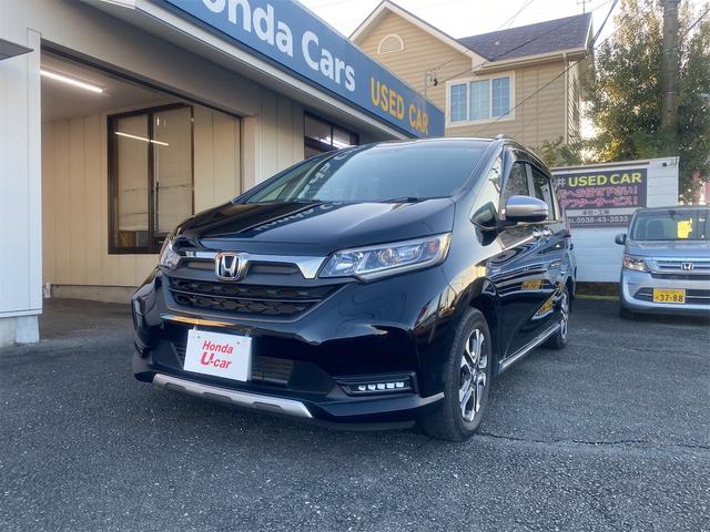 フリード＋ハイブリッド(ホンダ) ハイブリッド・クロスターホンダセンシング　ワンオーナー車・禁煙車・走行２７６０２ｋｍ・両側電動数ライドドア・Ｇａｔｈｅｒｓナビ・Ｂカメラ・ＥＴＣ・シートヒーター・純正前後ドラレコ・純正１５インチアルミ・ホンダセンシング 中古車画像