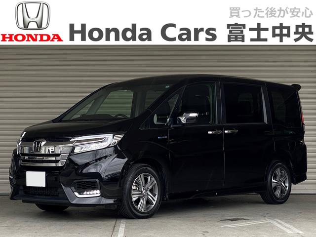 ホンダ ステップワゴンスパーダスパーダハイブリッド ｇ ｅｘ ホンダセンシングの中古車 車体価格279万円 17 平成29 年式 走行1 7万キロ 車体色プレミアムスパークルブラックパール 静岡県富士宮市杉田１０６５ １ ホンダオートギャラリー富士 株 ホンダクリオ富士