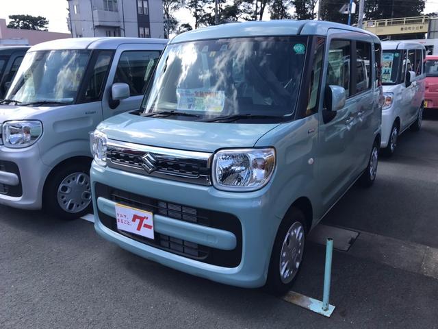 ハイブリッドX 衝突被害軽減ブレーキ 両側電動スライドドア シートヒーター オートエアコン リアサーキュレーター プッシュスタート フリーキー 届出済未使用車(1枚目)