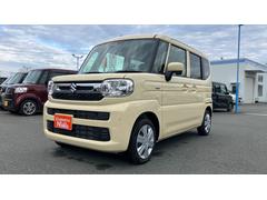 スペーシア ハイブリッドG 衝突被害軽減システム(スズキセーフティサポート) 両側スライドドア クリアランスソナー LEDヘッドランプ スマートキー CVT プッシュスタート オートエアコン 盗難防止システム 衝突安全ボディ 中古車画像