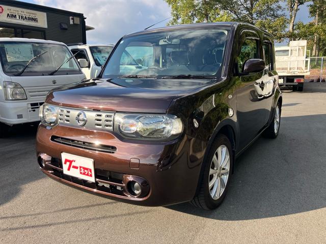 キューブ(日産) 15X インディゴ+プラズマ ナビ 社外アルミ キーフリー プッシュスタート 中古車画像