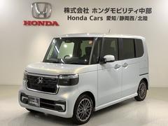 N-BOXカスタム ターボ H SENSING 新車保証 試乗車 ワンオ-ナ- ナビVXM-245ZFEi TV Rカメラ BTオ-ディオ シ-トヒ-タ- ETC LEDライト 両側電動ドア VSA クルコン アルミ スペアキ- 中古車画像