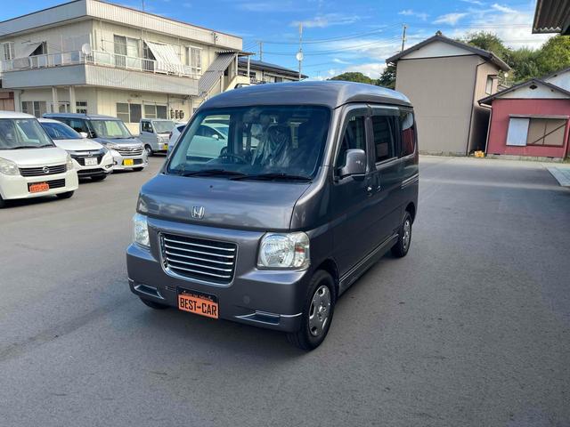 バモスホビオ(ホンダ) Ｇ　４ＷＤ　両側スライドドア　ナビ　キーレスエントリー　ＡＴ　衝突安全ボディ　エアコン　パワーステアリング　パワーウィンドウ 中古車画像