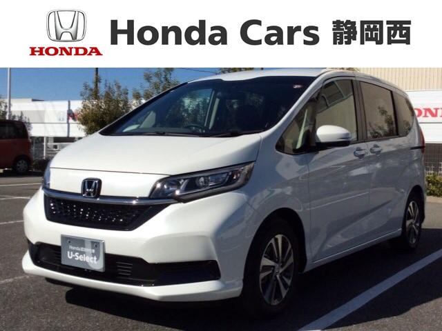 ホンダ フリード＋ Ｇ　ＨｏｎｄａＳＥＮＳＩＮＧ新車保証試乗禁煙車　フルオートエアコン　オートクルーズコントロール　ワンオーナー　ＬＥＤヘッド　サイドカーテンエアバック　Ｂカメラ　横滑り防止　両側パワースライドドア　地デジ