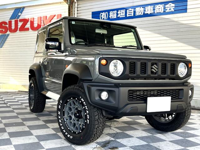 ジムニーシエラ(スズキ) ＪＣ　１サイズリフトアップ　ＲＡＹＳ　ＤＡＹＴＯＮＡ　Ｍ８　ＬＴＤ　グラントレックＲＴ　ブラックエンブレム　エーミング 中古車画像