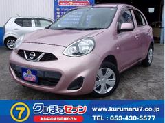 日産　マーチ　Ｘ　Ｔチェーン　禁煙車　アイドリングストップ