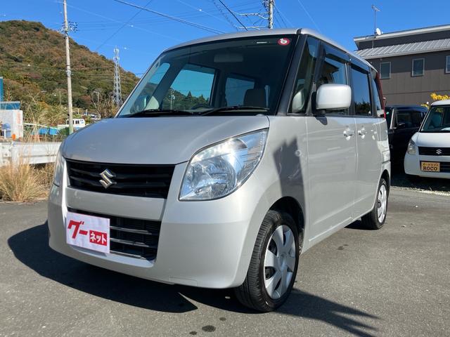 パレット(スズキ) Ｘ　左側パワースライドドア　プッシュスタート　スマートキー　プッシュスタート　ＣＤ　バックモニター　電動格納ミラー　オートエアコン　プライバシーガラス　セキュリティ 中古車画像