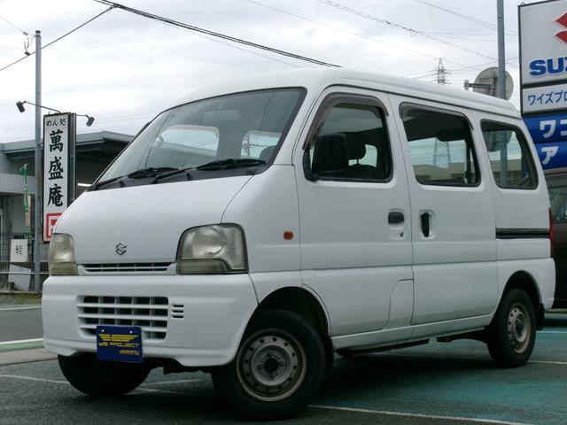 ＰＡ　ハイルーフ／５速マニュアル車／エアコン／パワステ／４ナンバー／バン／リアゲートロックスイッチ／タイミングチェーン／車検整備付／全国対応走行距離無制限１年保証付