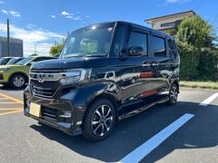 N-BOXカスタム G・Lホンダセンシング スマートキー Bluetooth バックカメラ サイドカメラ LEDヘッドライト レーンアシスト  頸部衝撃緩和ヘッドレスト アイドリングストップ 衝突被害軽減システム 衝突安全ボディ ABS 中古車画像