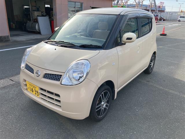 日産 モコ Ｅ　セキュリティ　衝撃安全ボディー　ダブルエアバッグ　フルフラットシート　ＡＣ　ＰＷ　運転席エアバッグ　ワイヤレスキー　インテリキー　ＰＳ　ＡＢＳ付　ベンチ