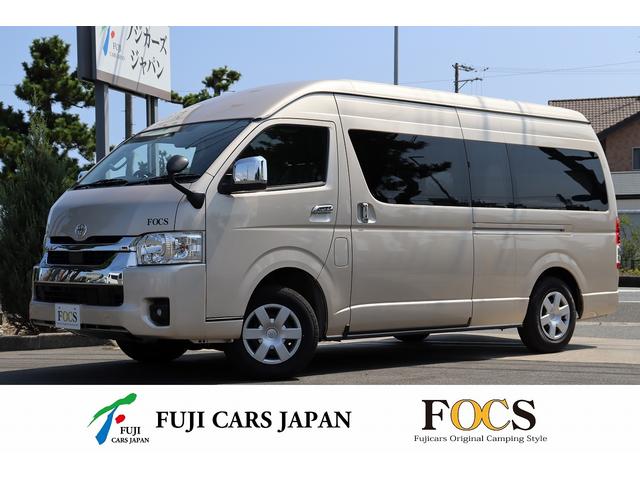 日本全国ご納車可能です！お気軽にお問合せ下さい☆ 登録済み未使用車　ハイエース　ＦＯＣＳ　シエスタ　４ＷＤ　入庫しました！