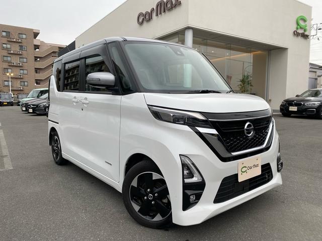 日産 ルークス ハイウェイスター　Ｘ　プロパイロットエディション　純正９インチナビ　フルセグＴＶ　アラウンドビューモニター　　両側パワースライド　前後ドラレコ　ＬＥＤヘッドライト　Ｂｌｕｅｔｏｏｔｈ　ＥＴＣ　純正１４ＡＷ