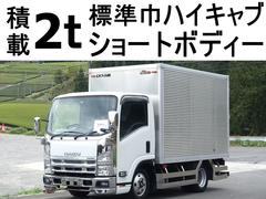 いすゞ　エルフトラック　３８０番　カスタムグレード　ハイキャブ　標準巾