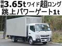 ３１７番　跳上パワーゲート１ｔ　ワイド超ロング　アルミバン　積載３６５０ｋｇ　総重量７４５５ｋｇ　ＥＴＣ　キーレス　左電動格納ミラー　バックカメラ　車両サイズ７１０Ｘ２２０高３０４　荷台内寸４９９Ｘ２０７高２００(1枚目)