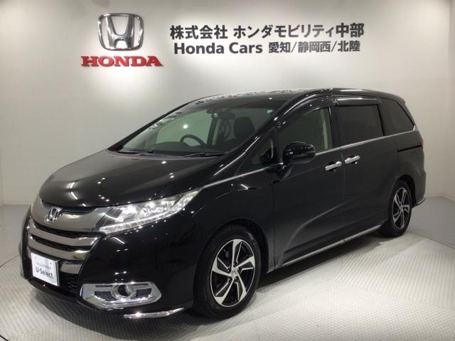 アブソルート　ＨｏｎｄａＳＥＮＳＩＮＧ１年保証ナビＤＶＤ　スマートキー・プッシュスタート　後カメラ　ナビテレビ　カーテンエアバック　パワーステアリング　イモビ　キーフリー　横滑防止装置　ＥＴＣ装備　ＤＶＤ視聴