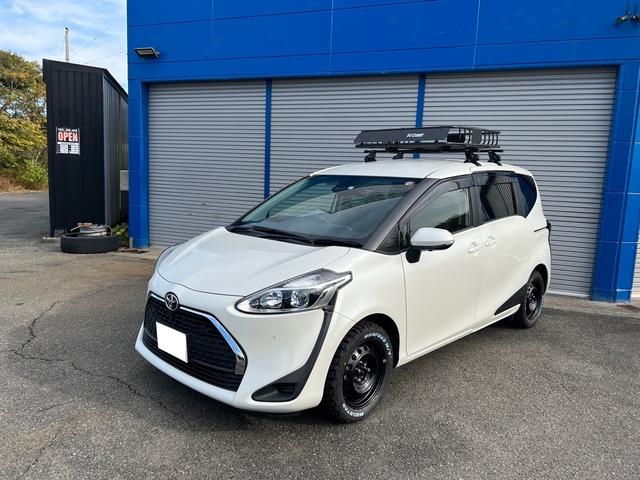 トヨタ シエンタ ｇ アウトドア仕様 新品ｍｔタイヤ ルーフキャリア トヨタセーフティセンス 両側電動スライドドアの中古車 グーネット中古車